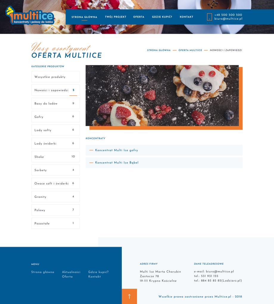 Zrzut ekranu z tabletu